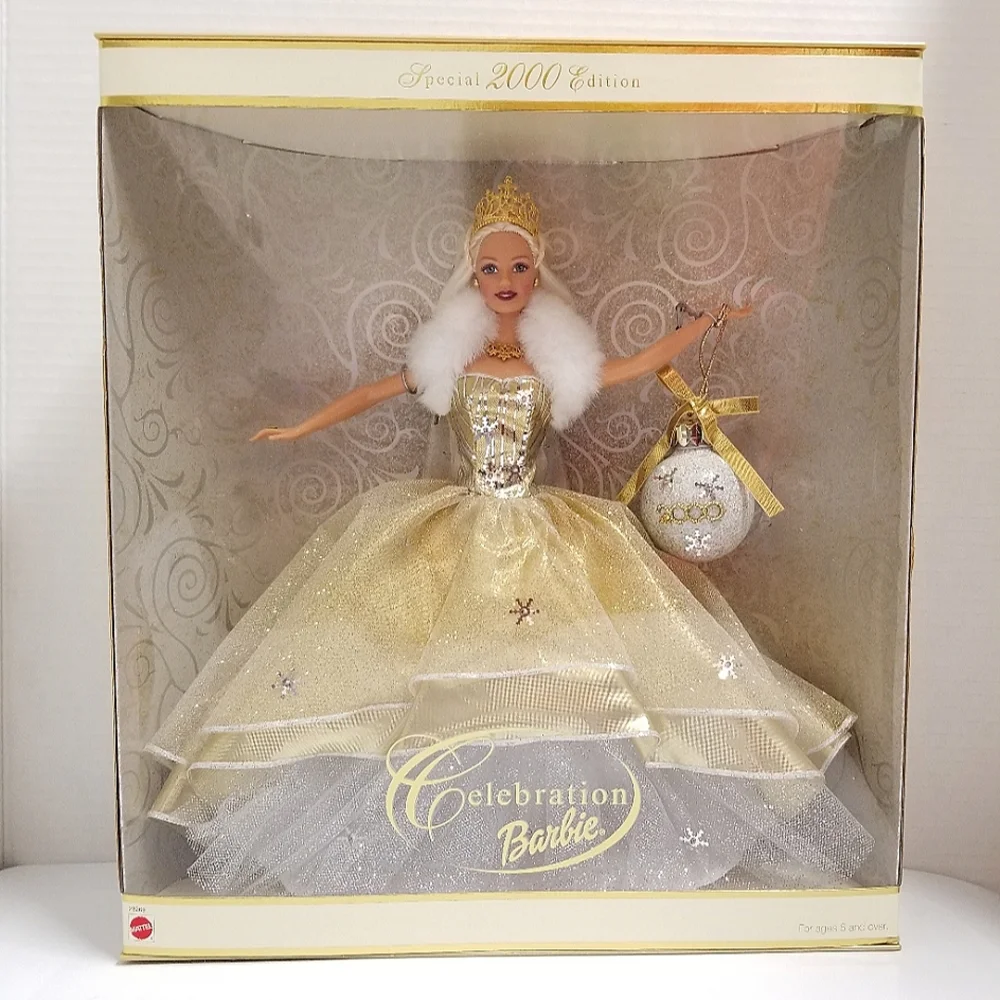 Barbie Celebration Special Edition 2000 Holiday Doll NIB Vintage Collectible